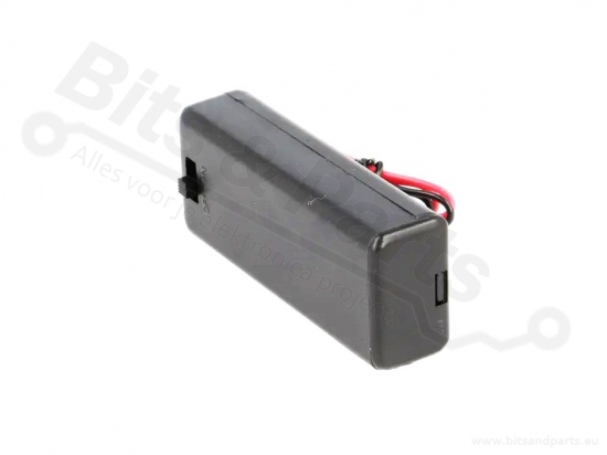 Battery holder AAA Penlite x 2 with switch/lid (3V) 